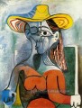 Buste de Femme au chapeau 1962 cubisme Pablo Picasso